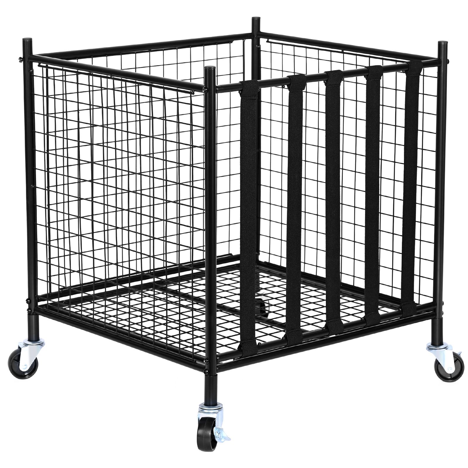 Sports Equipment Cart - Tekerlekli Spor Topu Saklama Arabası, Elastik