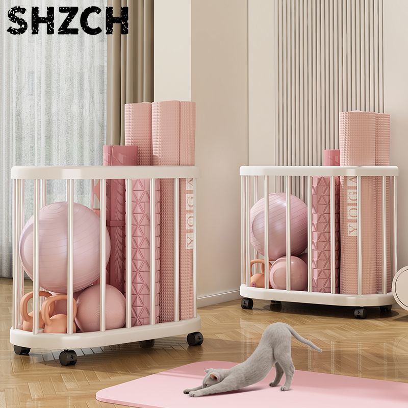 Sports Equipment Cart - Yoga Depolama Sepeti Yoga Matı Depolama