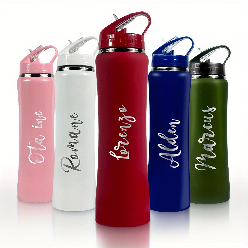 Sports Equipment With Names - Kişiye Özel İsimli Pipetli Su Şişesi,