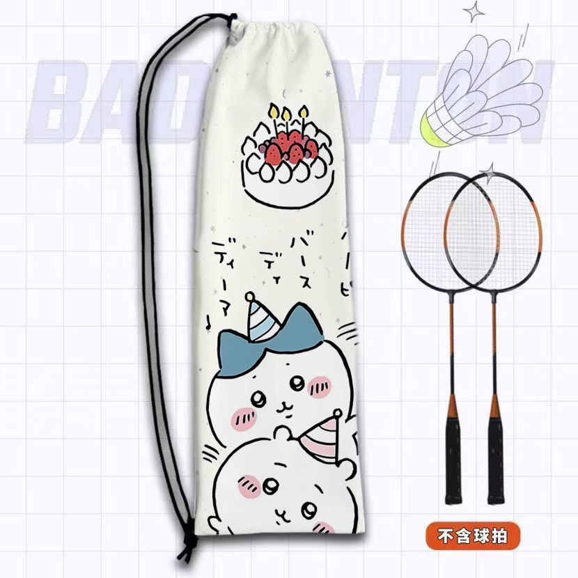 Sports Equipment Japan - Kawaii Chiikawa Badminton Raket Çantası Sevimli