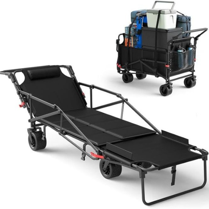 Sports Equipment Cart - Kamp Arabası Açık Hava Seyahat Piknik