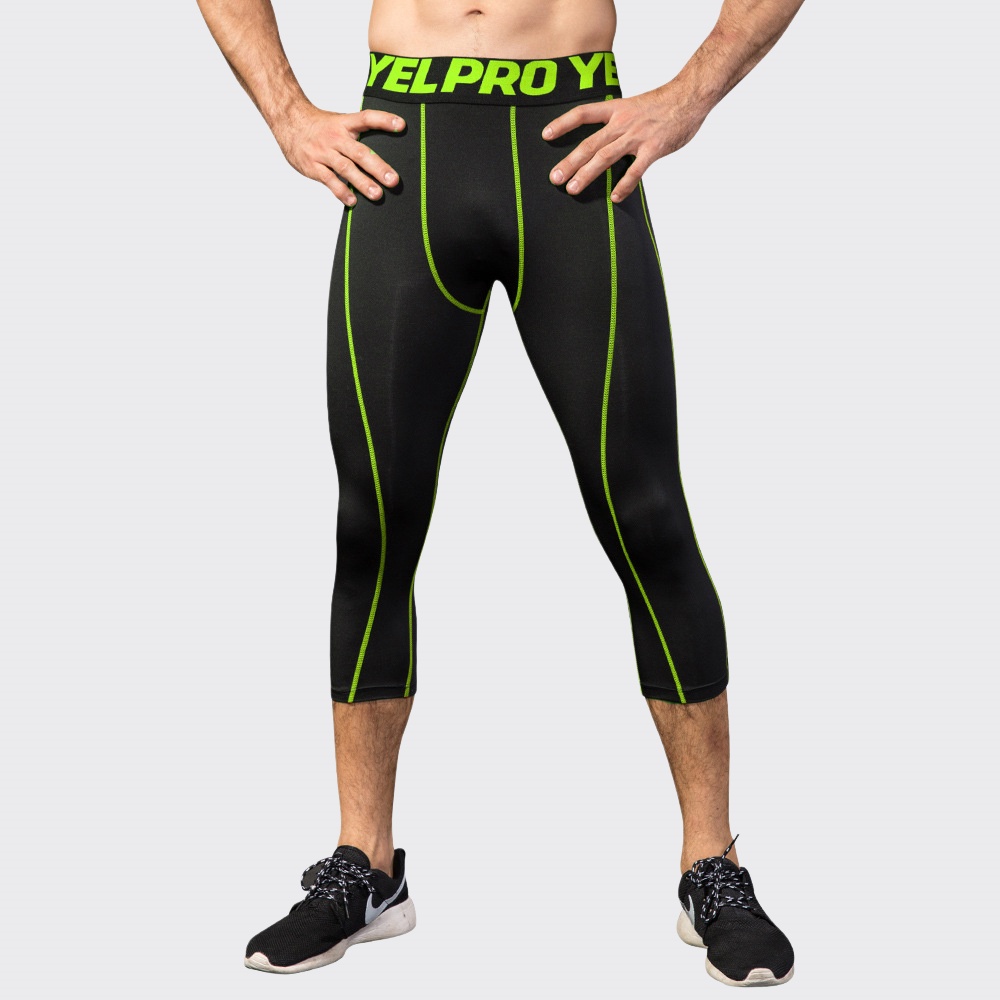 Erkekler Sıkıştırma Spor Tayt  - Sports Equipment Logos incelemesi ve fiyatı